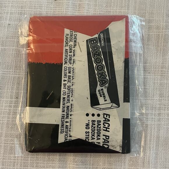 1983 Topps Baseball Pack in ET Wrapper Direct from Topps in 1983 With Gum RARE! - Picture 2 of 2